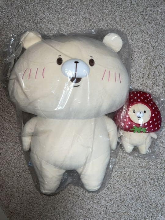 ともだちはくま 特大 ねそべり ぬいぐるみ